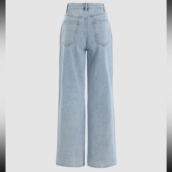 Cider | NWT Blue Denim Basic Ripped Distressed High Waist 5 Pocket Jeans XS - Picture 14 of 14